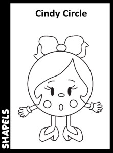 Cindy Circle Coloring Sheet Coloring Pages